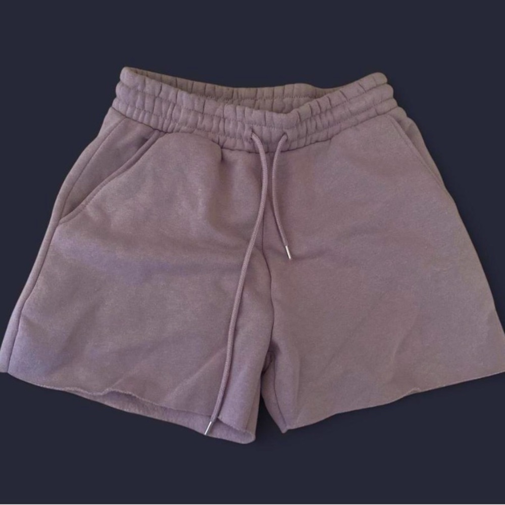 Purple Comfy Biker Shorts